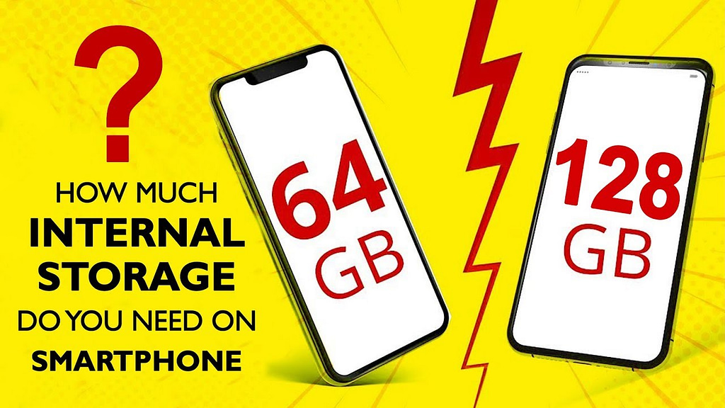 HOW MUCH PHONE STORAGE DO YOU NEED