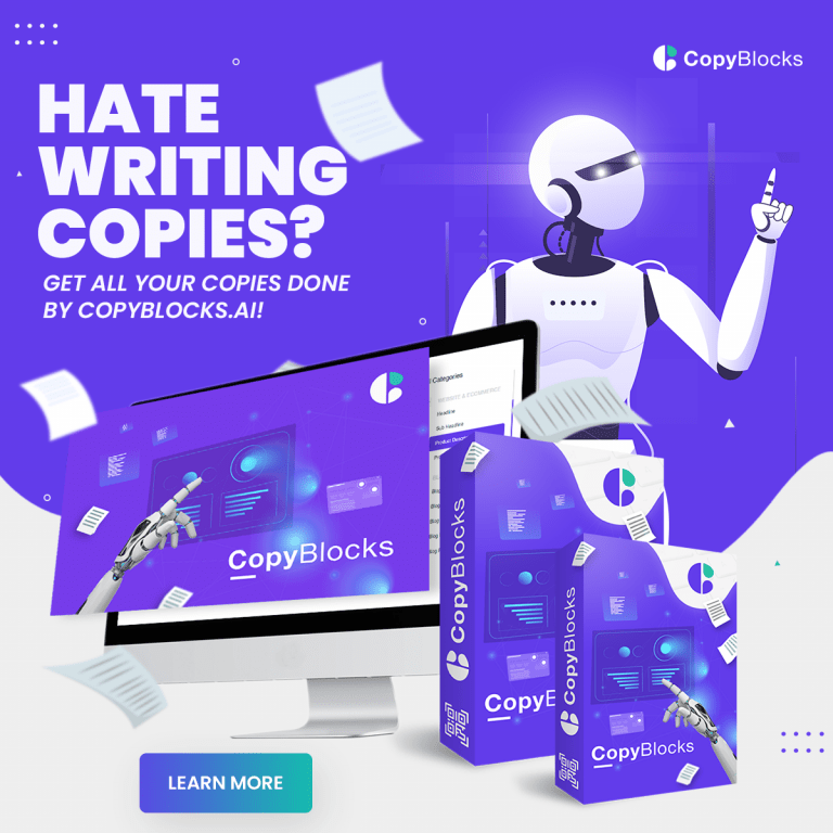 CopyBlocks AI copywriter