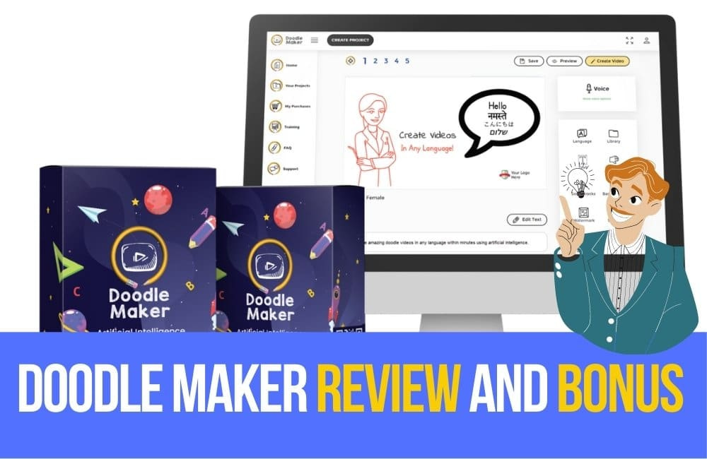 doodle maker review and bonus